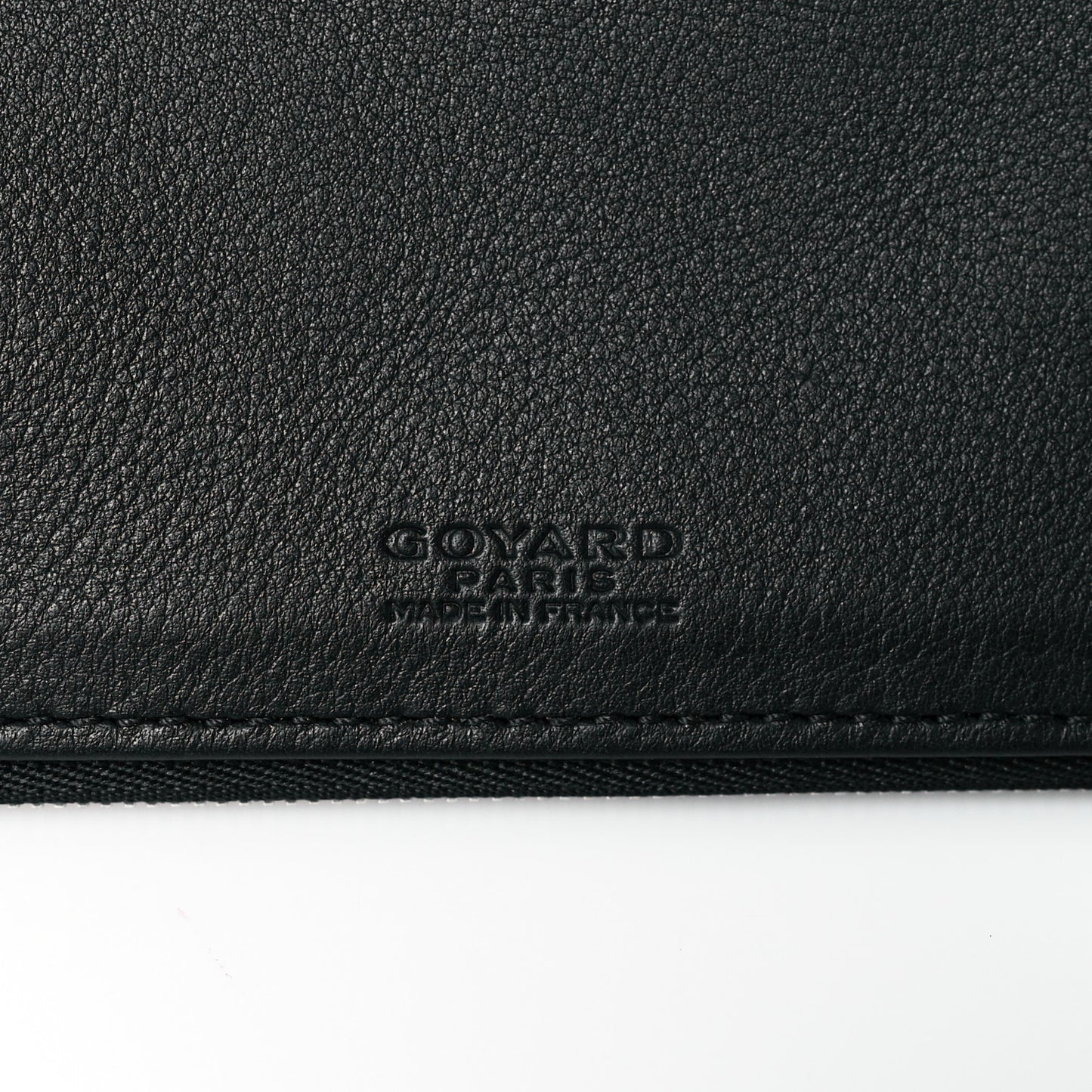 Goyardine Sainte Marie Soft Clutch Black
