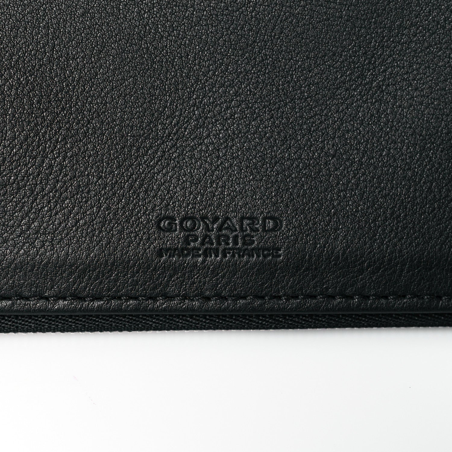 Goyard Goyardine Sainte Marie Soft Clutch Black 6 of 9
