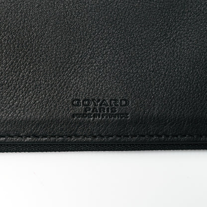 Goyard Goyardine Sainte Marie Soft Clutch Black 6 of 9