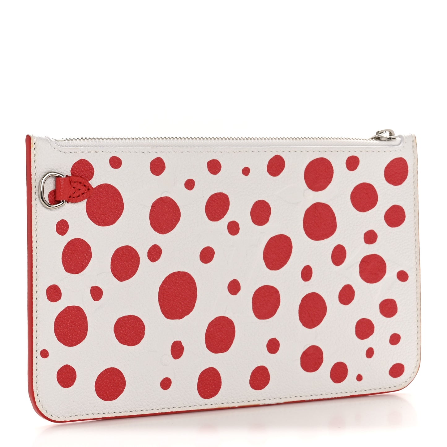 LV X YK Empreinte Infinity Dots Neverfull MM Pochette Rouge White