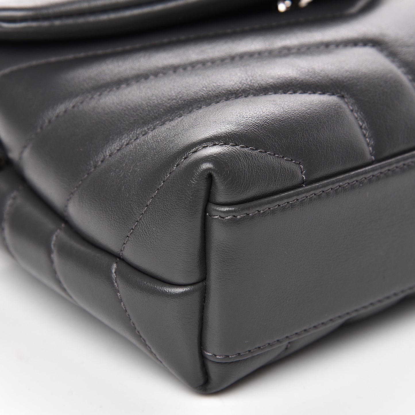 Calfskin Y Quilted Monogram Toy Loulou Crossbody Bag Storm