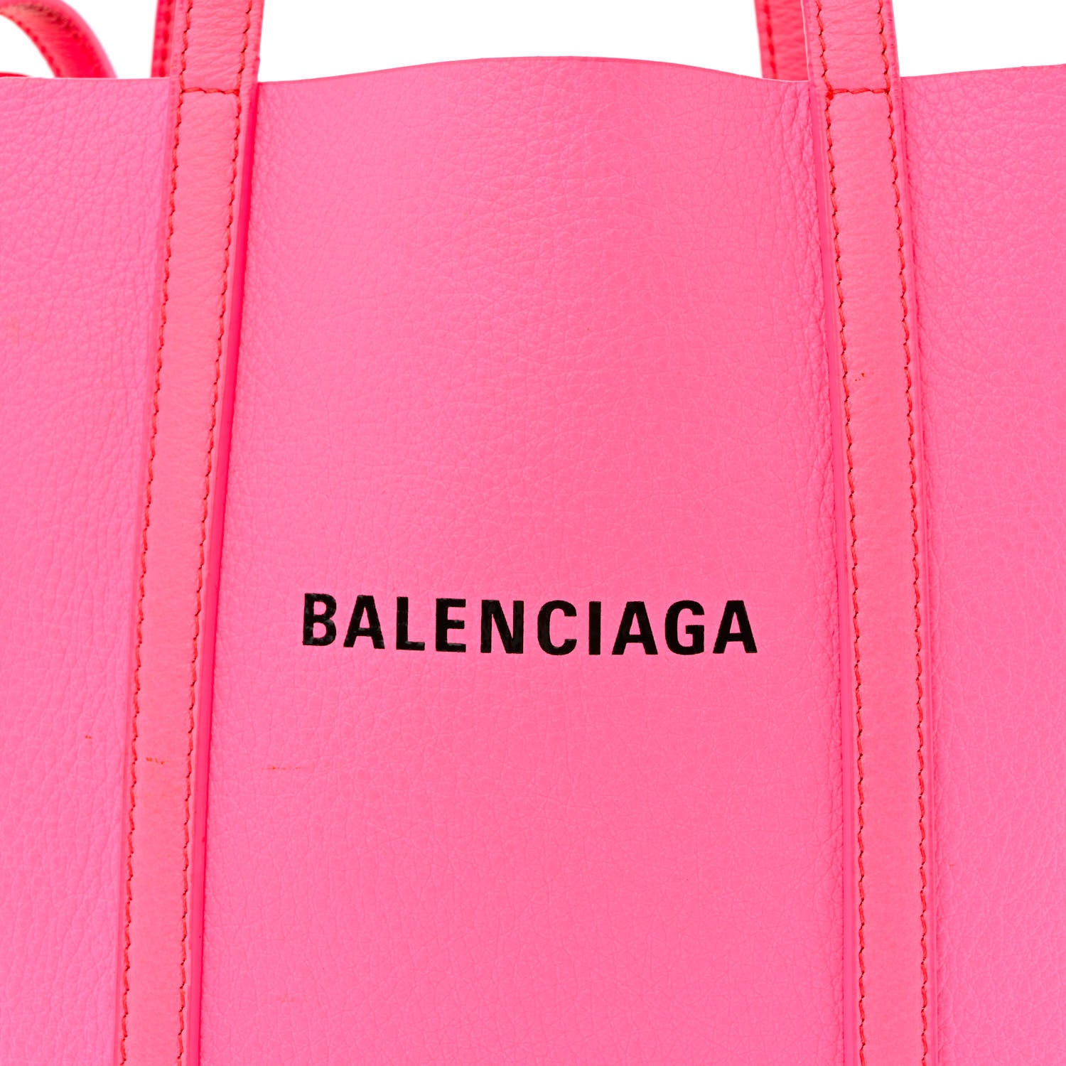 Balenciaga Calfskin XXS Everyday Tote Neon Pink 7 of 11