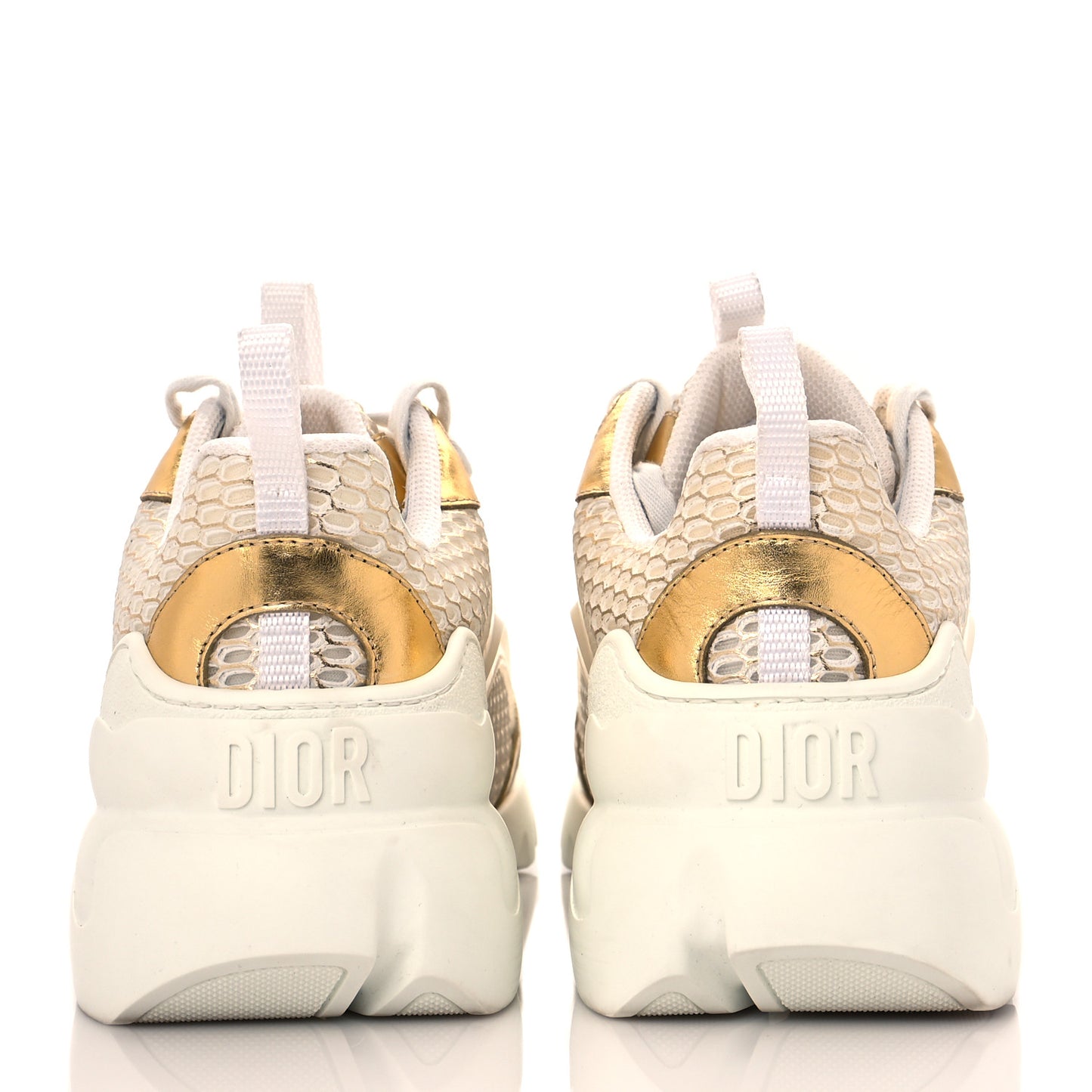Mesh D-Connect Sneakers 39 Gold