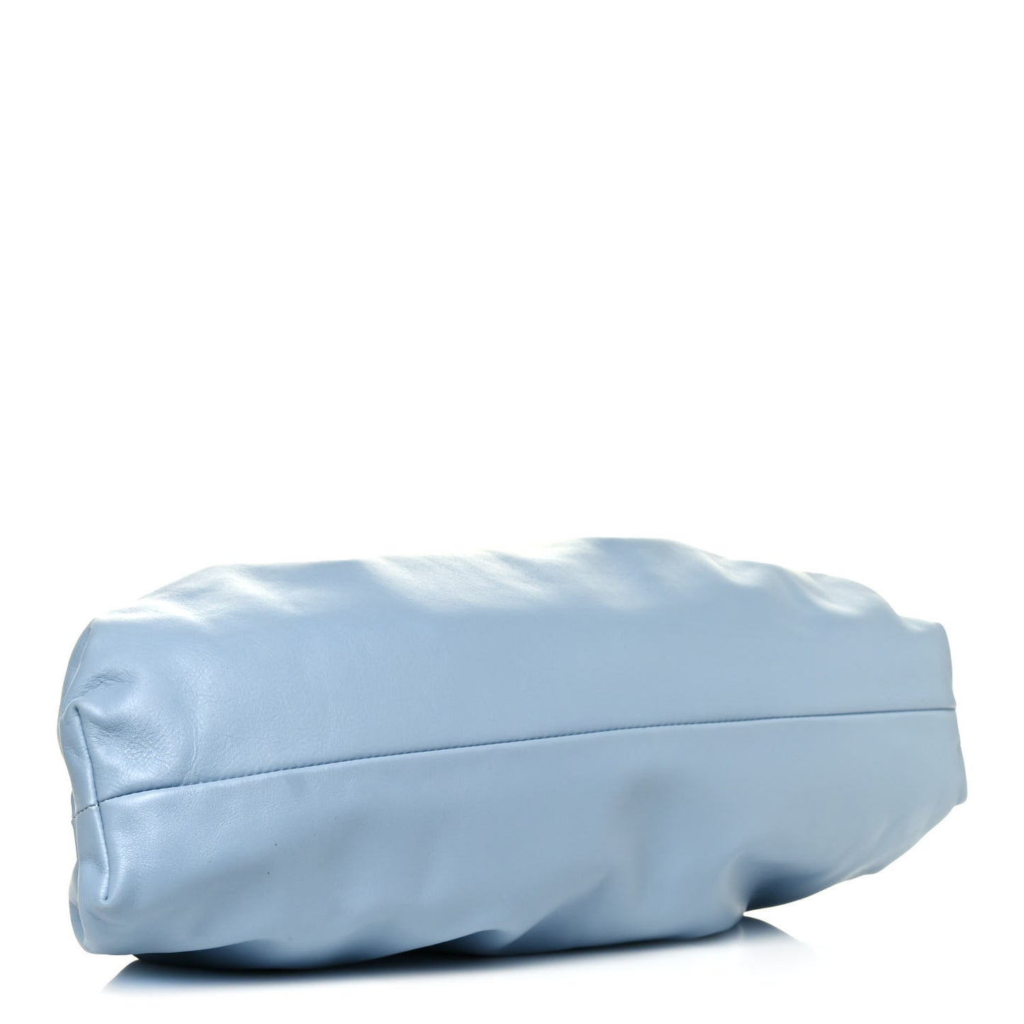 Smooth Butter Calf The Pouch Oversized Clutch Ice