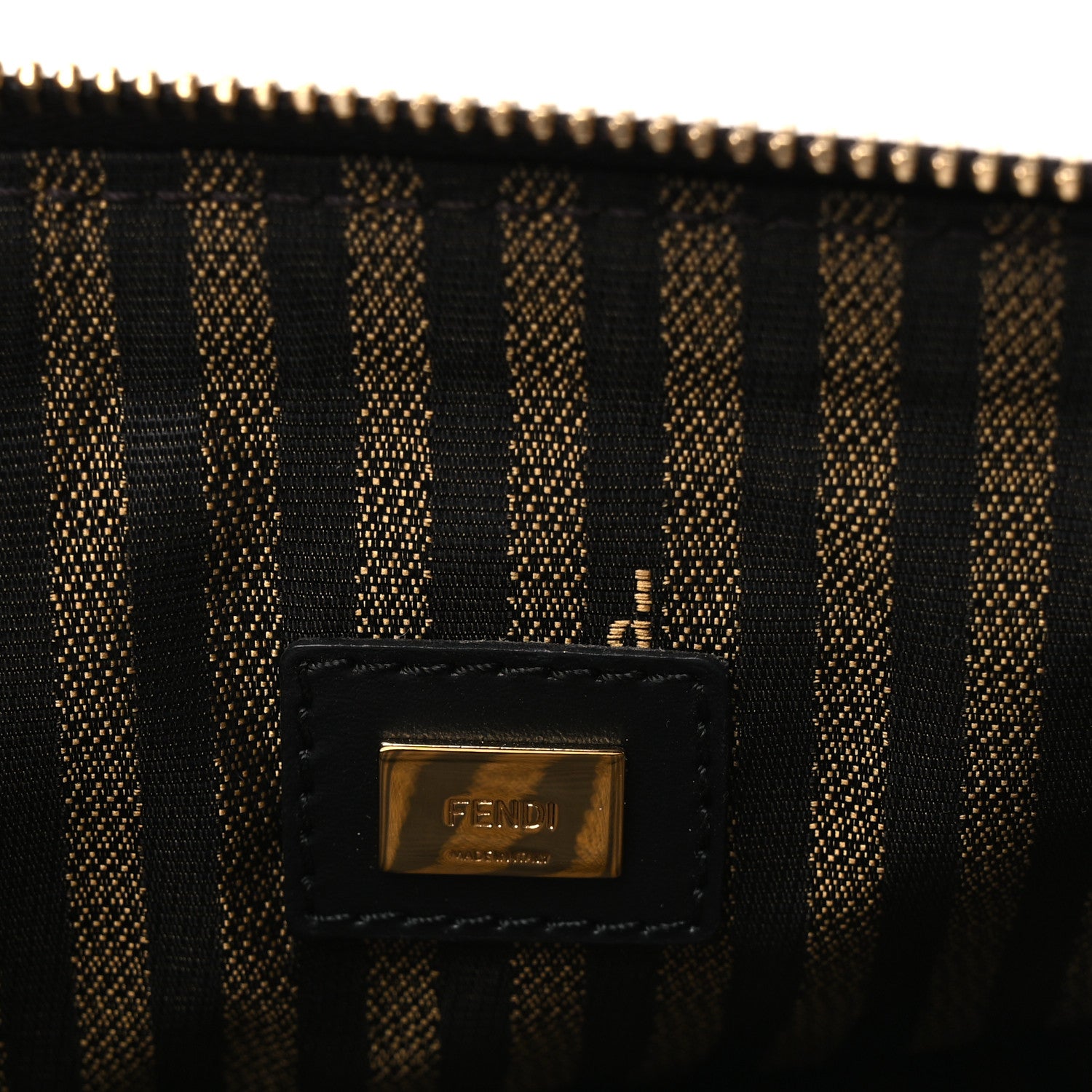 Fendi X SARAH COLEMAN Fabric Jacquard Vitello King FF Vertigo