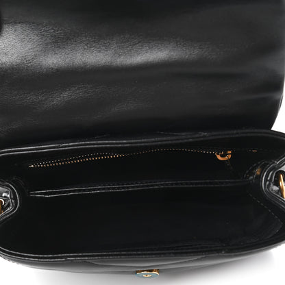 Saint Laurent Calfskin Y Quilted Monogram Toy Loulou Crossbody Bag Black 5 of 10