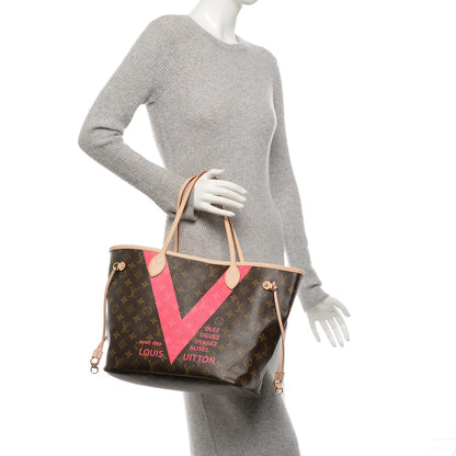 Louis Vuitton Monogram V Neverfull MM Grenade 2 of 7