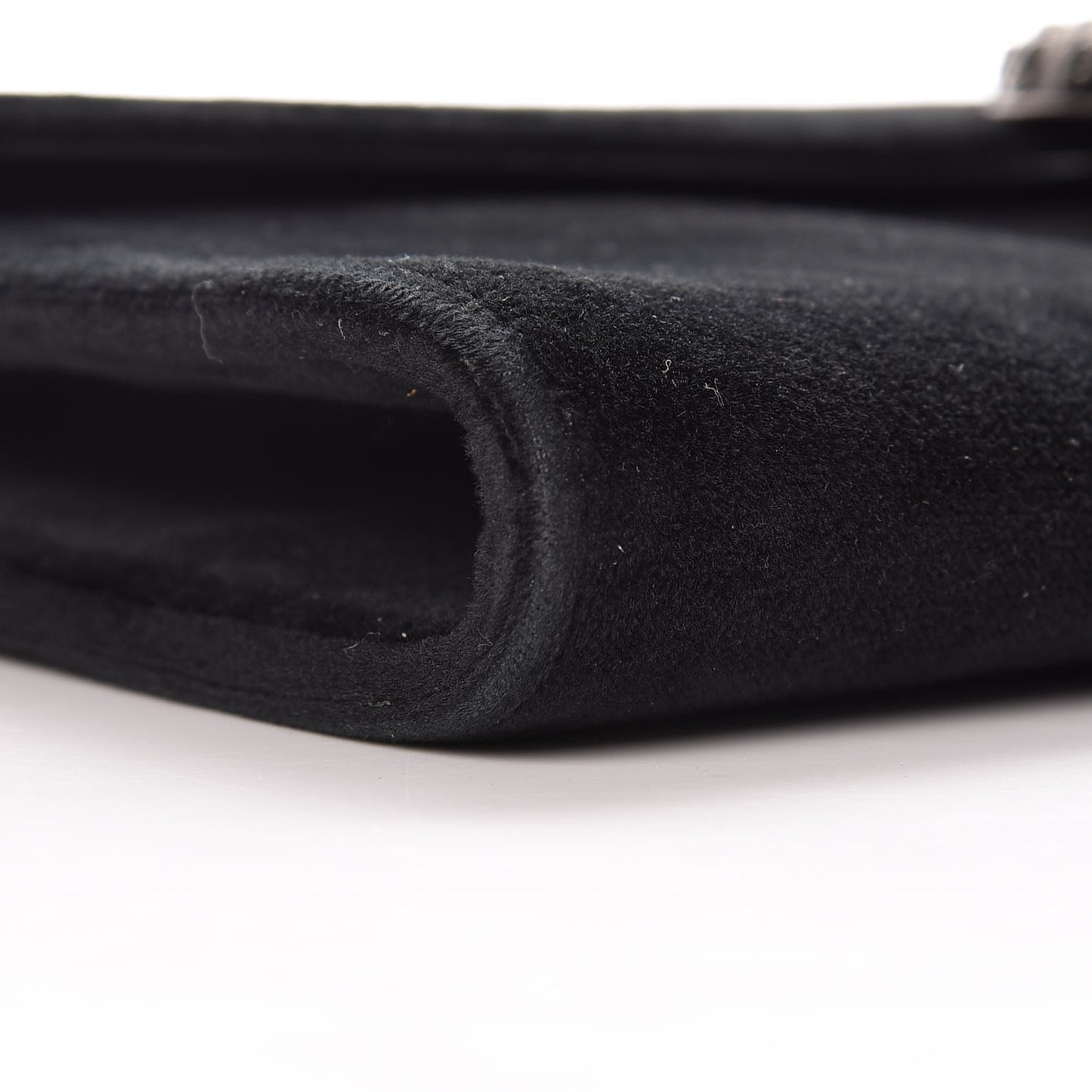 Velvet Dionysus Clutch Black