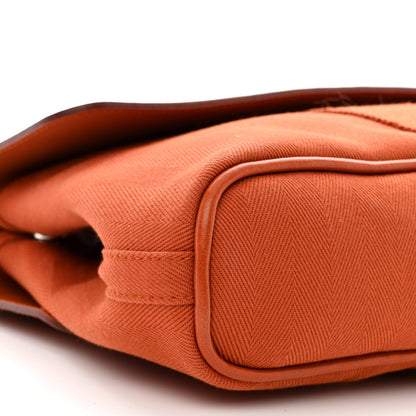 Hermes Chevron Herringbone Swift Long Valparaiso PM Potiron 11 of 12