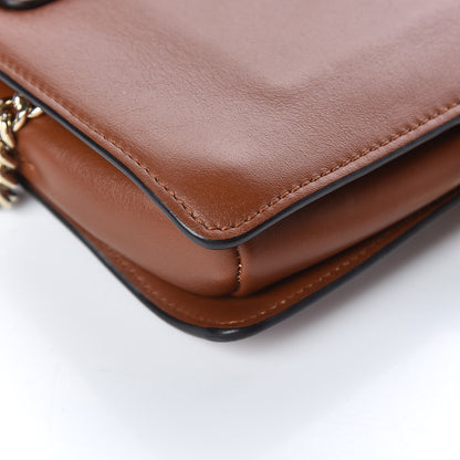 Chloe Suede Calfskin Small Faye Shoulder Bag Tobacco 14 of 15