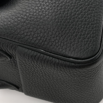 Hermes Taurillon Clemence Mini Lindy 20 Black 11 of 13