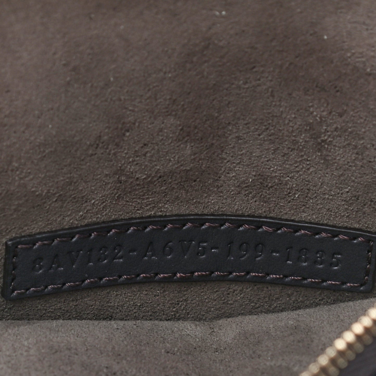 Fabric Jacquard FF 1974 Cell Pocket Strap You Tobacco Moro Black