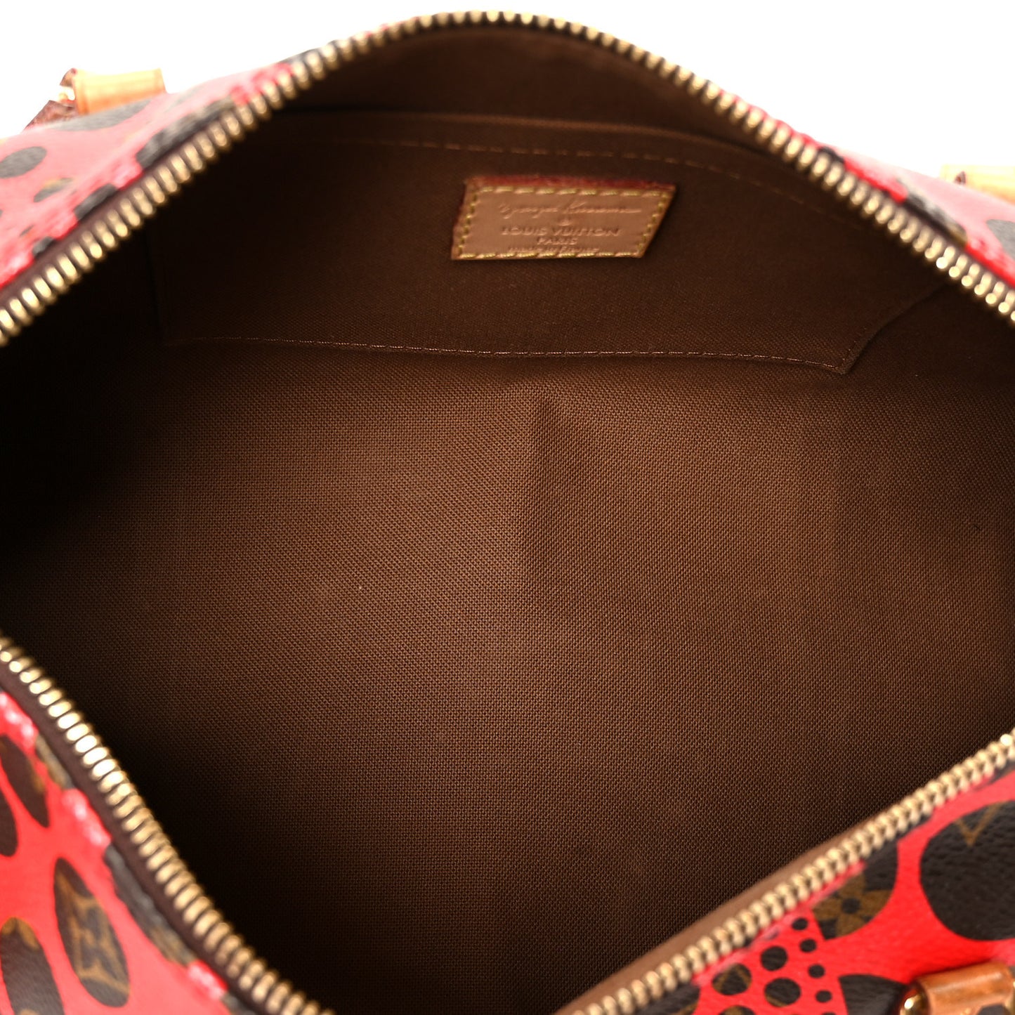 Monogram Kusama Pumpkin Dots Papillon 30 Red