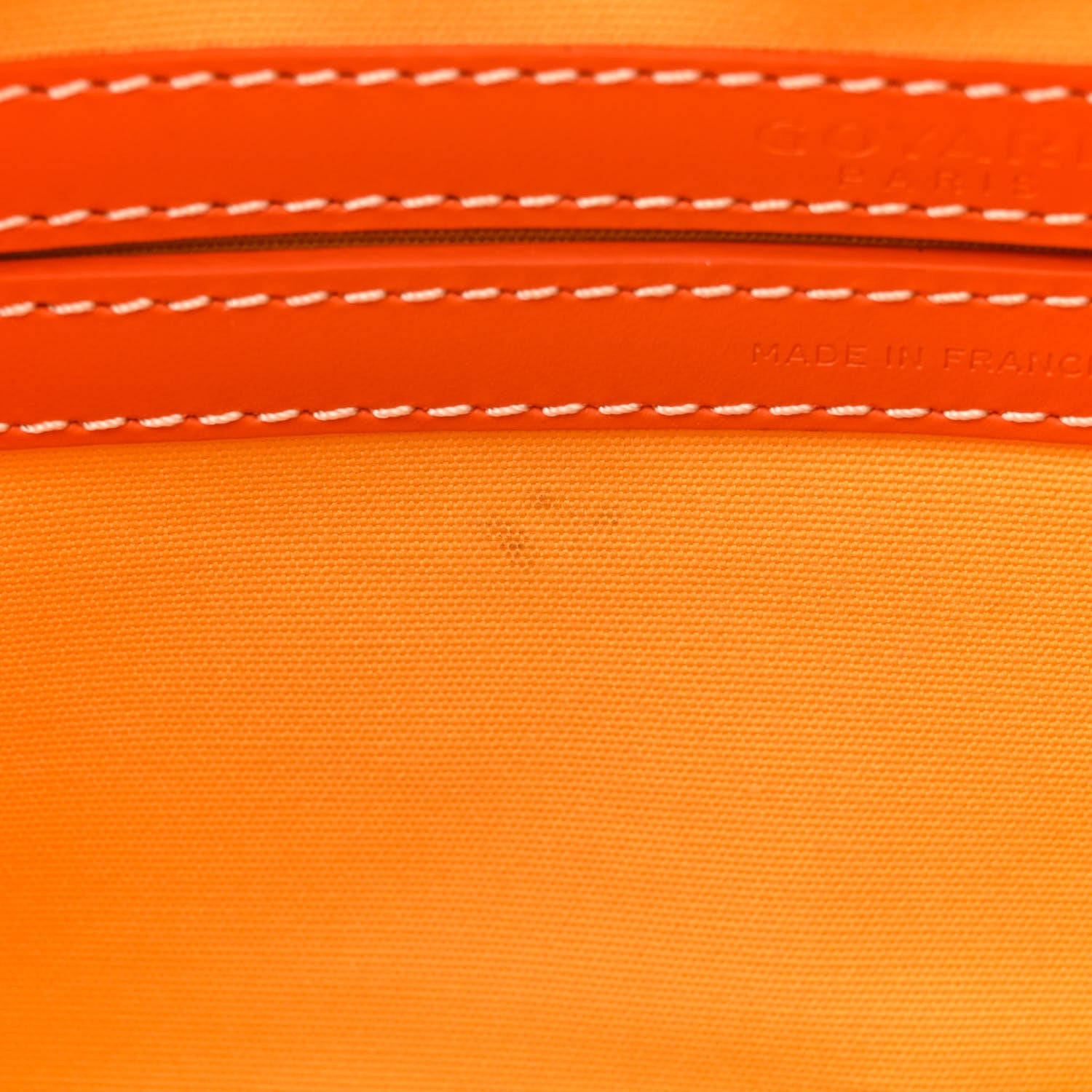 Goyard Goyardine Sac Cap Vert Orange 10 of 11