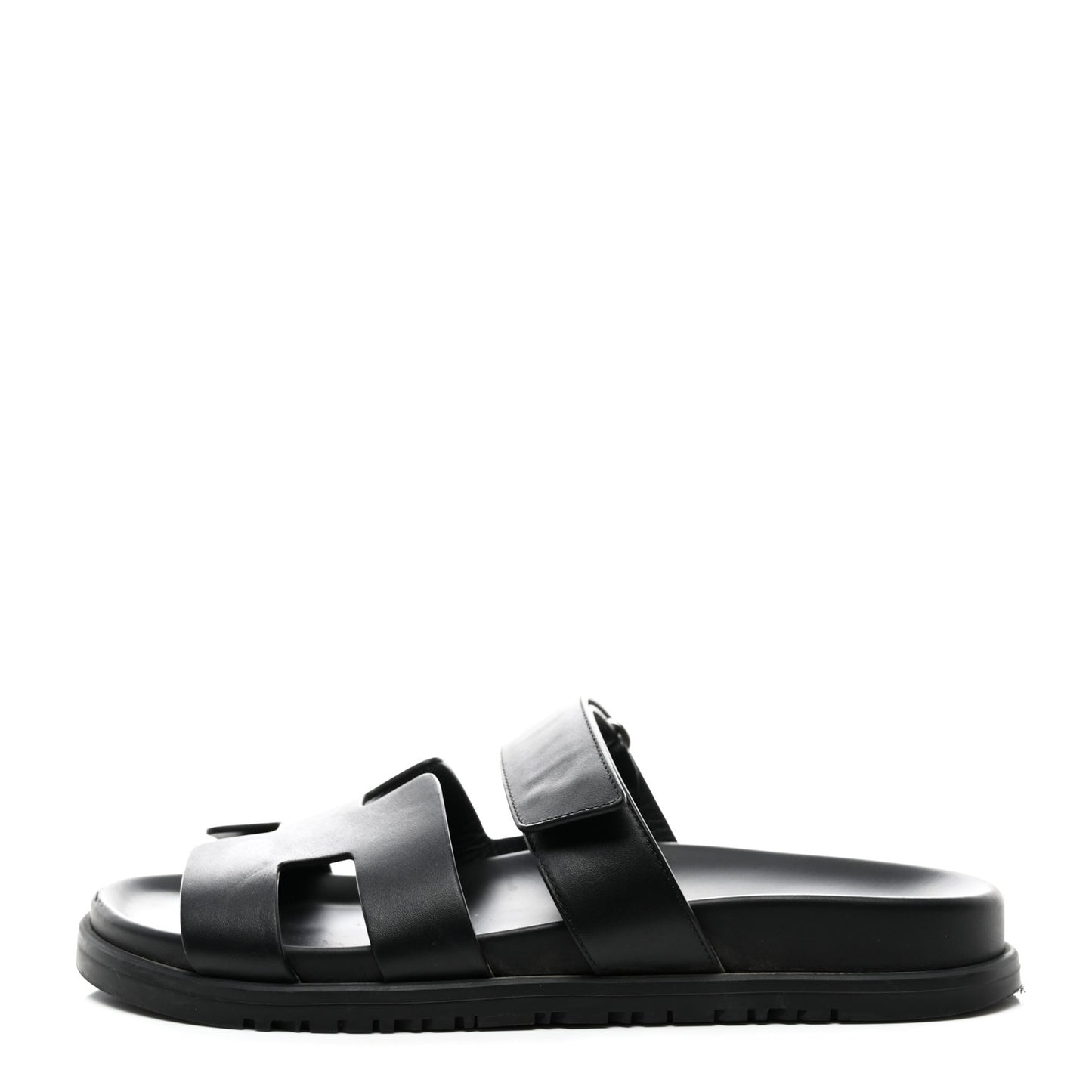 Calfskin Womens Chypre Sandals 38 Black