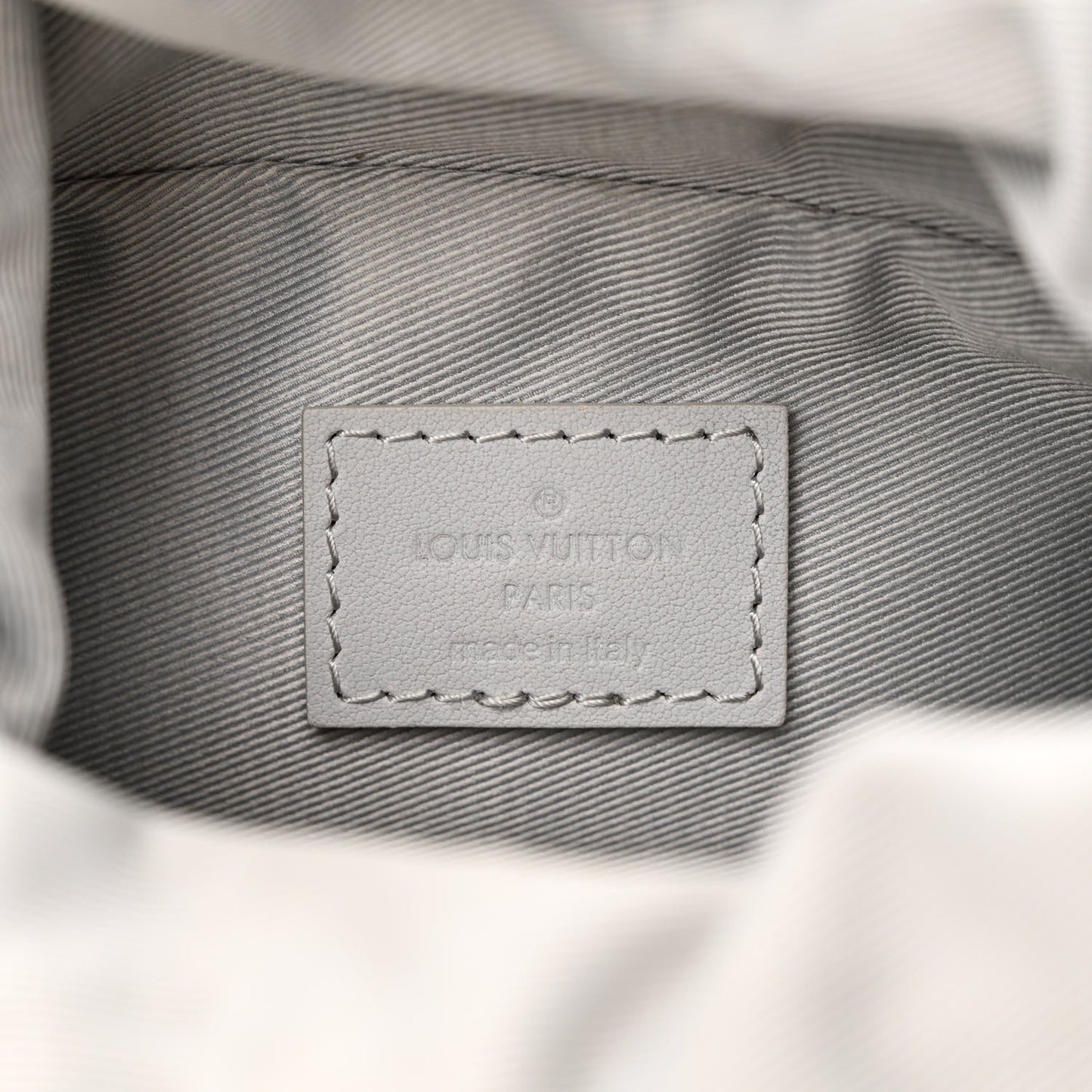 Monogram Chalk Nano Bag White