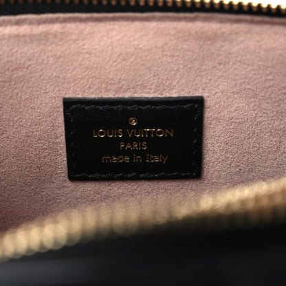 Louis Vuitton Lambskin Embossed Monogram Coussin PM Black 14 of 15