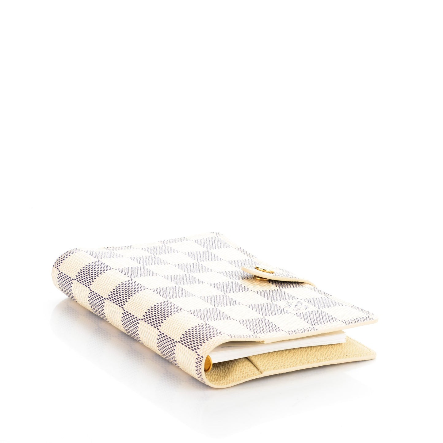 Damier Azur Small Ring Agenda Cover