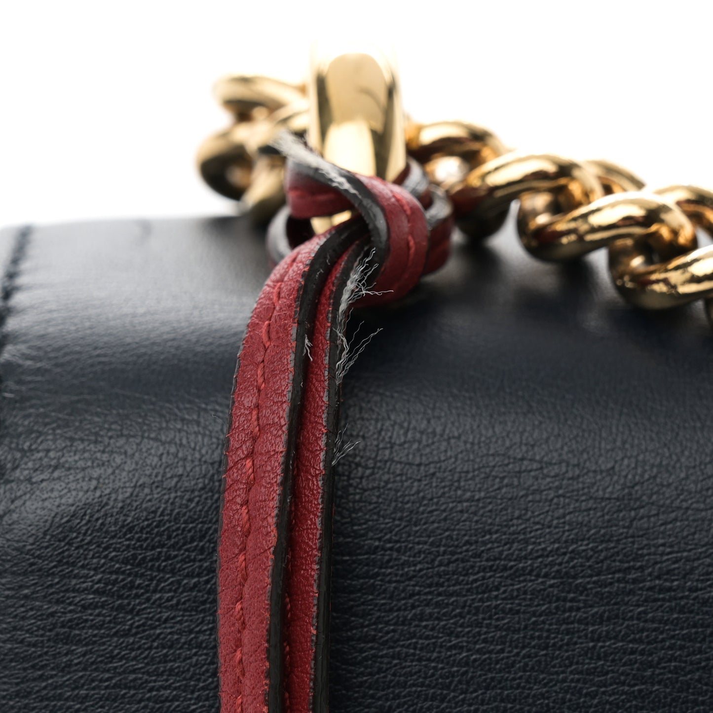 GG Supreme Monogram Calfskin Medium Padlock Shoulder Bag Beige Blue Mystic White Hibiscus Red