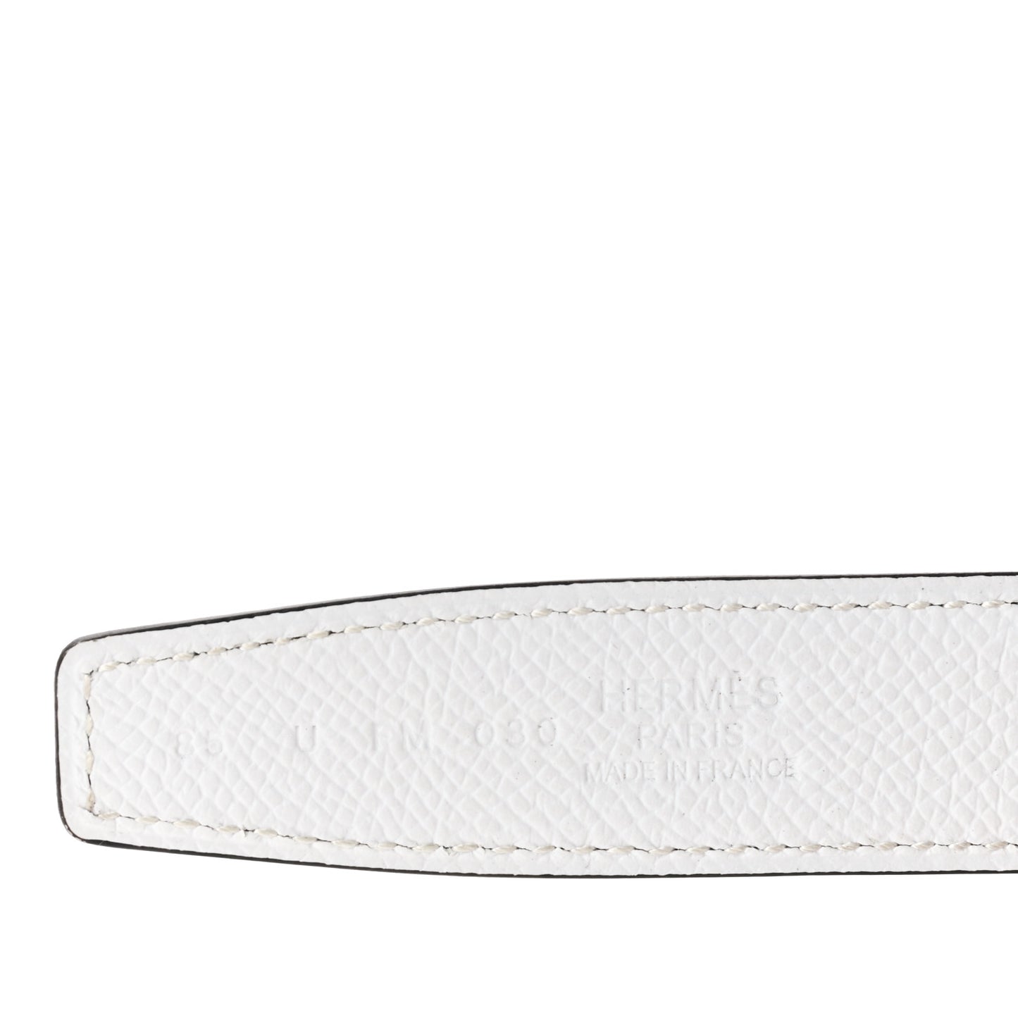 Epsom Swift 24mm Mini H Belt 85 34 Etoupe White