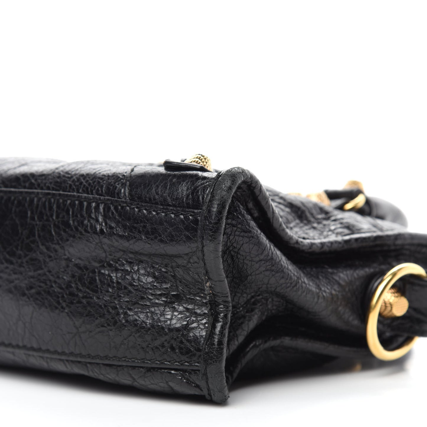 Agneau Giant 12 Gold Hardware Mini City Black