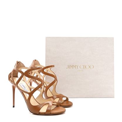 Jimmy Choo Nappa Leslie 85 Sandals 39 Canyon 8 of 8
