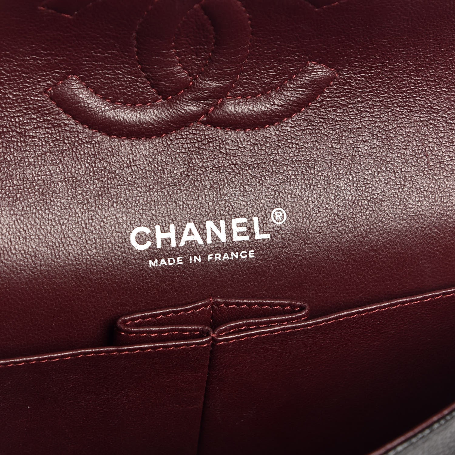 Chanel Caviar Quilted Medium Double Flap Black 6 of 7