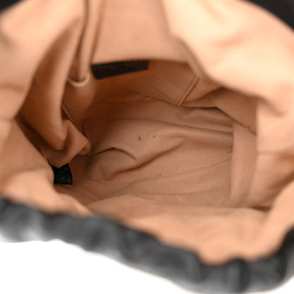 Gucci Azalea Sakai Calfskin Horsebit 1955 Drawstring Bucket Bag Black 8 of 19