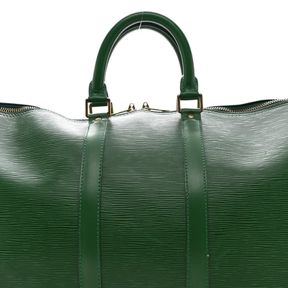 Louis Vuitton Epi Keepall 45 Borneo 7 of 13