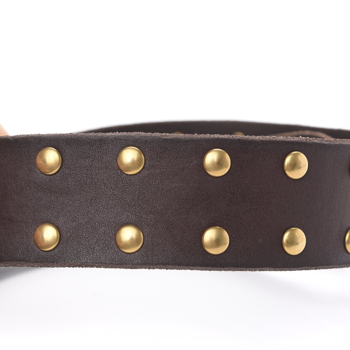 Calfskin Double G Star Buckle Belt 90 36 Brown