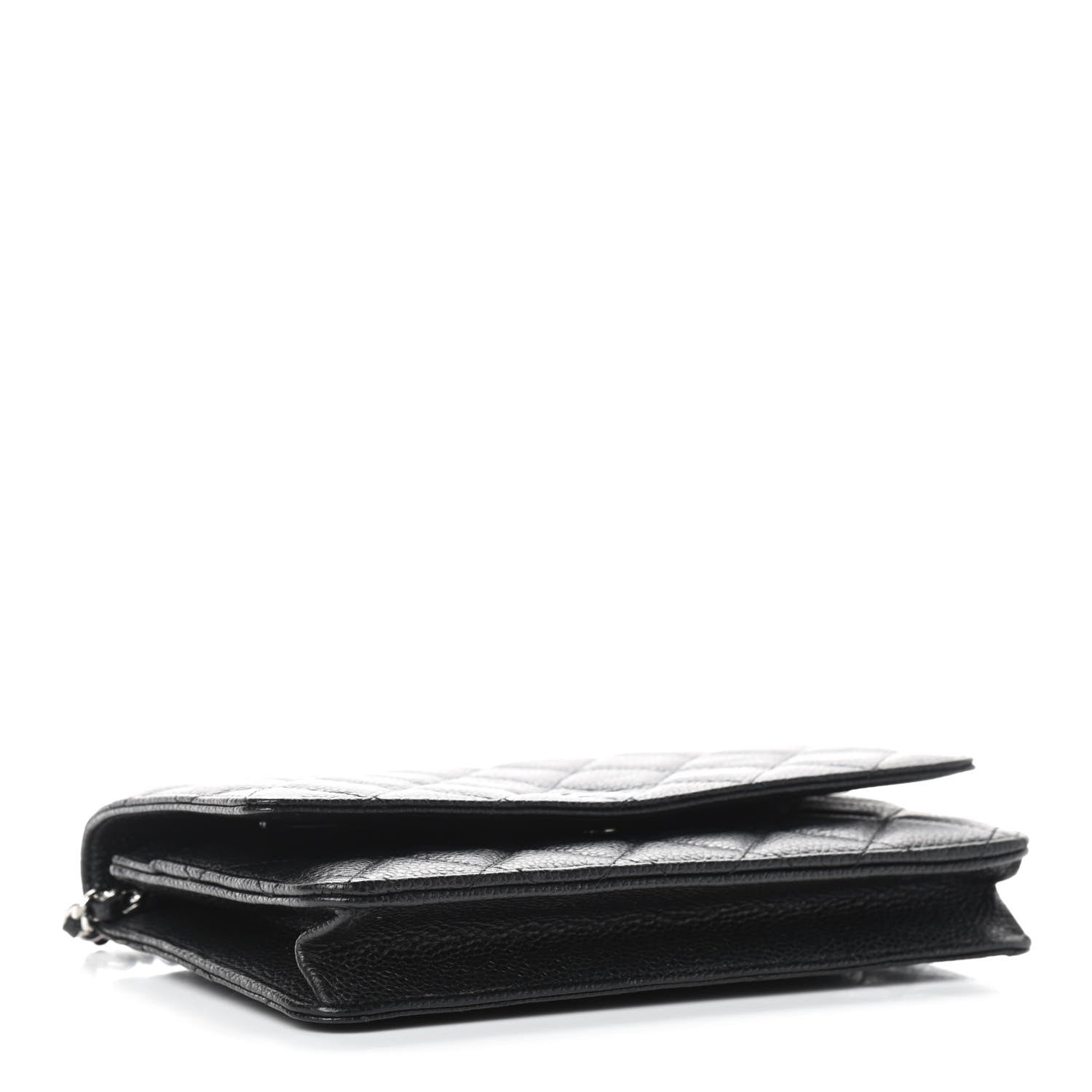 Chanel Caviar Quilted Wallet On Chain WOC Black 4 of 10