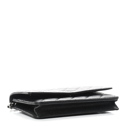 Chanel Caviar Quilted Wallet On Chain WOC Black 4 of 10