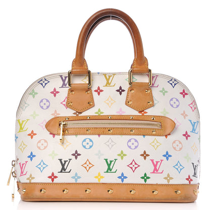 Louis Vuitton Monogram Multicolor Alma White 1 of 12
