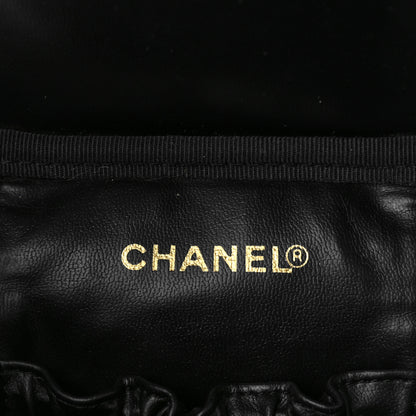 Chanel Caviar Vanity Cosmetic Case Black 7 of 9