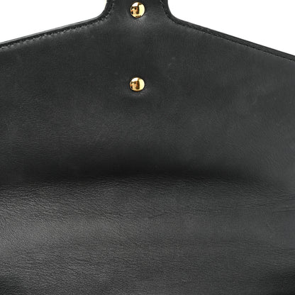 Gucci Velvet GG Monogram Web Small Sylvie Shoulder Bag Brown Black Oro Vecchio 13 of 17