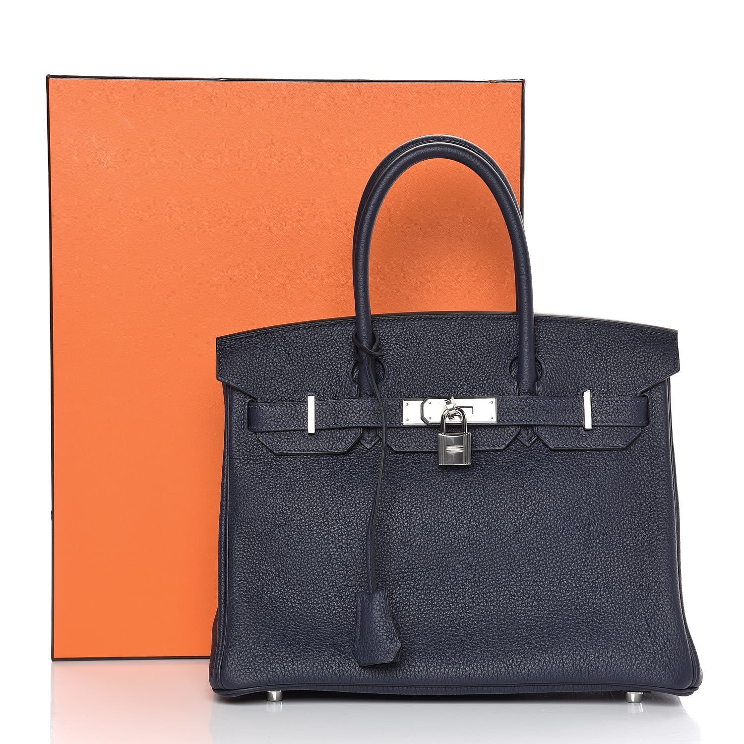 Hermes Togo Birkin 30 Bleu Nuit 33 of 33
