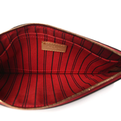 Louis Vuitton Monogram Neverfull MM GM Pochette Cherry 5 of 13
