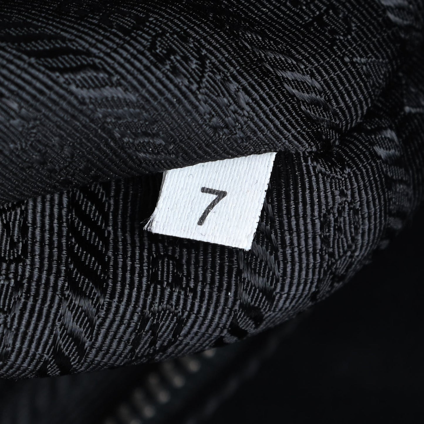 Nappa Gaufre Shopping Satchel Black