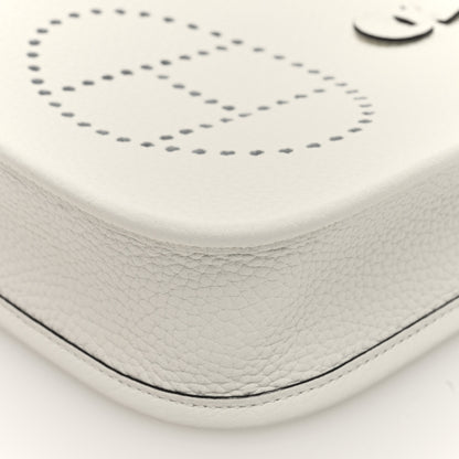 Hermes Taurillon Clemence Amazone Evelyne TPM New White 10 of 11
