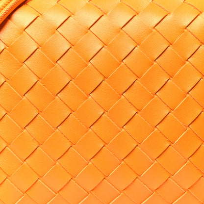 Bottega Veneta Nappa Intrecciato Small Loop Camera Bag Tangerine 7 of 9