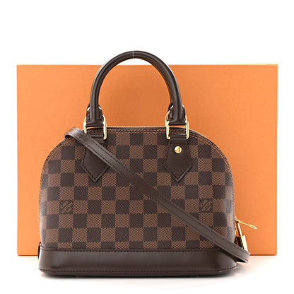 Louis Vuitton Damier Ebene Alma BB 10 of 10