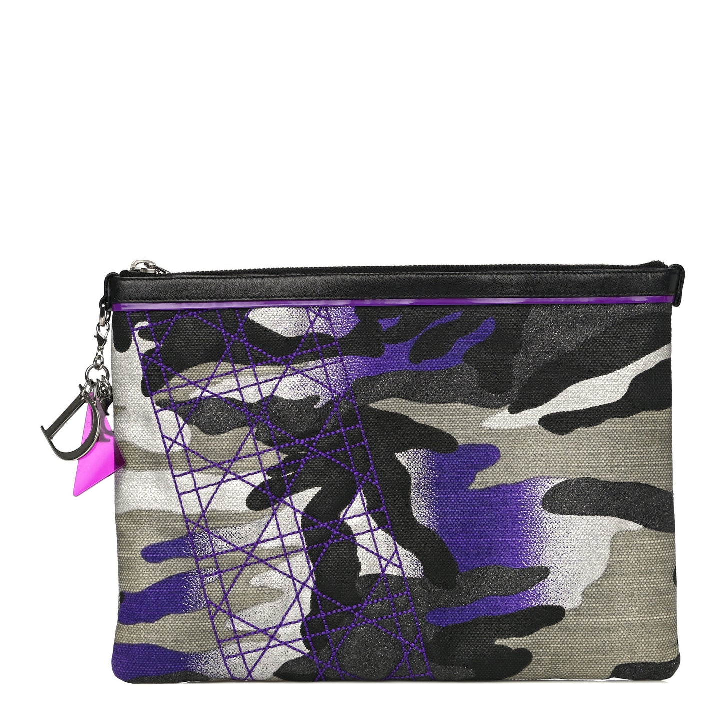 Canvas Camouflage Anselm Reyle Zip Pouch