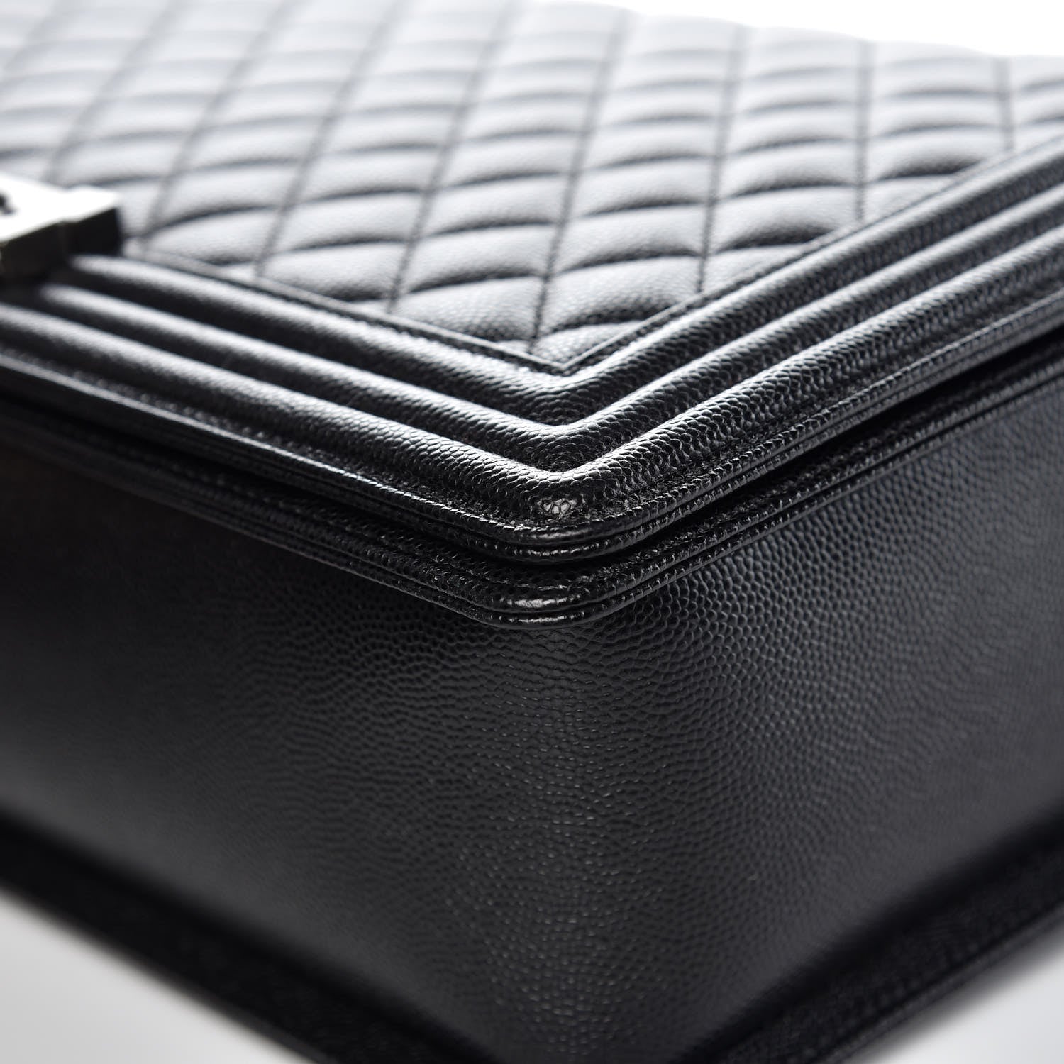 Chanel Caviar Quilted Large Boy Flap Black 11 of 12