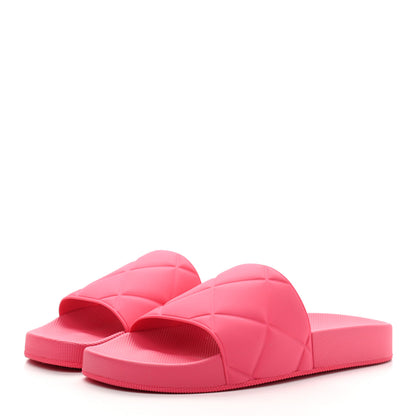 Bottega Veneta Rubber The Slider Sandals 37 Lollipop 3 of 7
