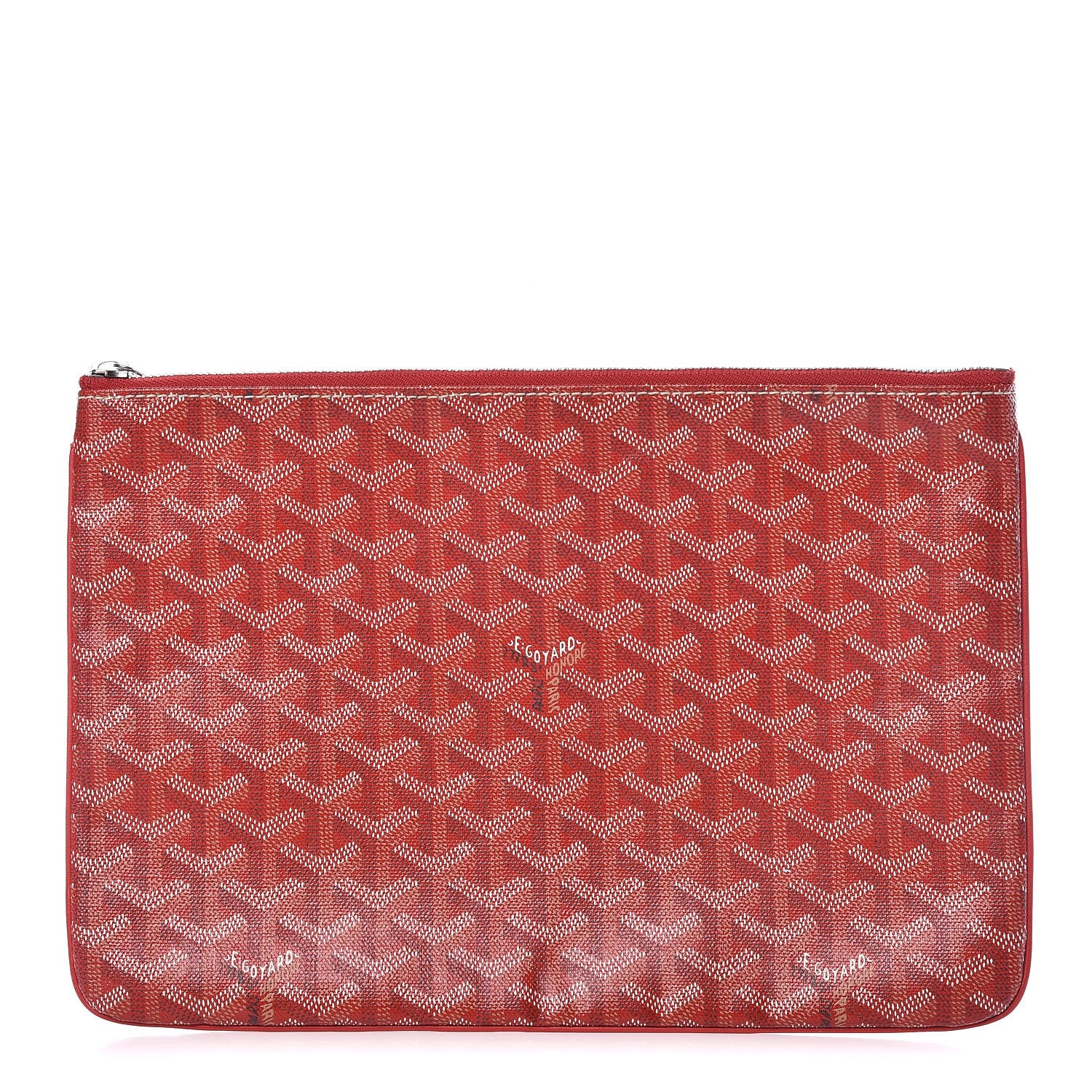 Goyard Goyardine Senat Pochette MM Red 1 of 10
