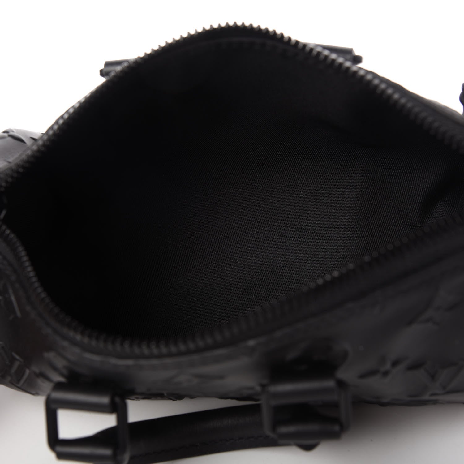 Louis Vuitton Monogram Seal Keepall XS Black 5 of 9