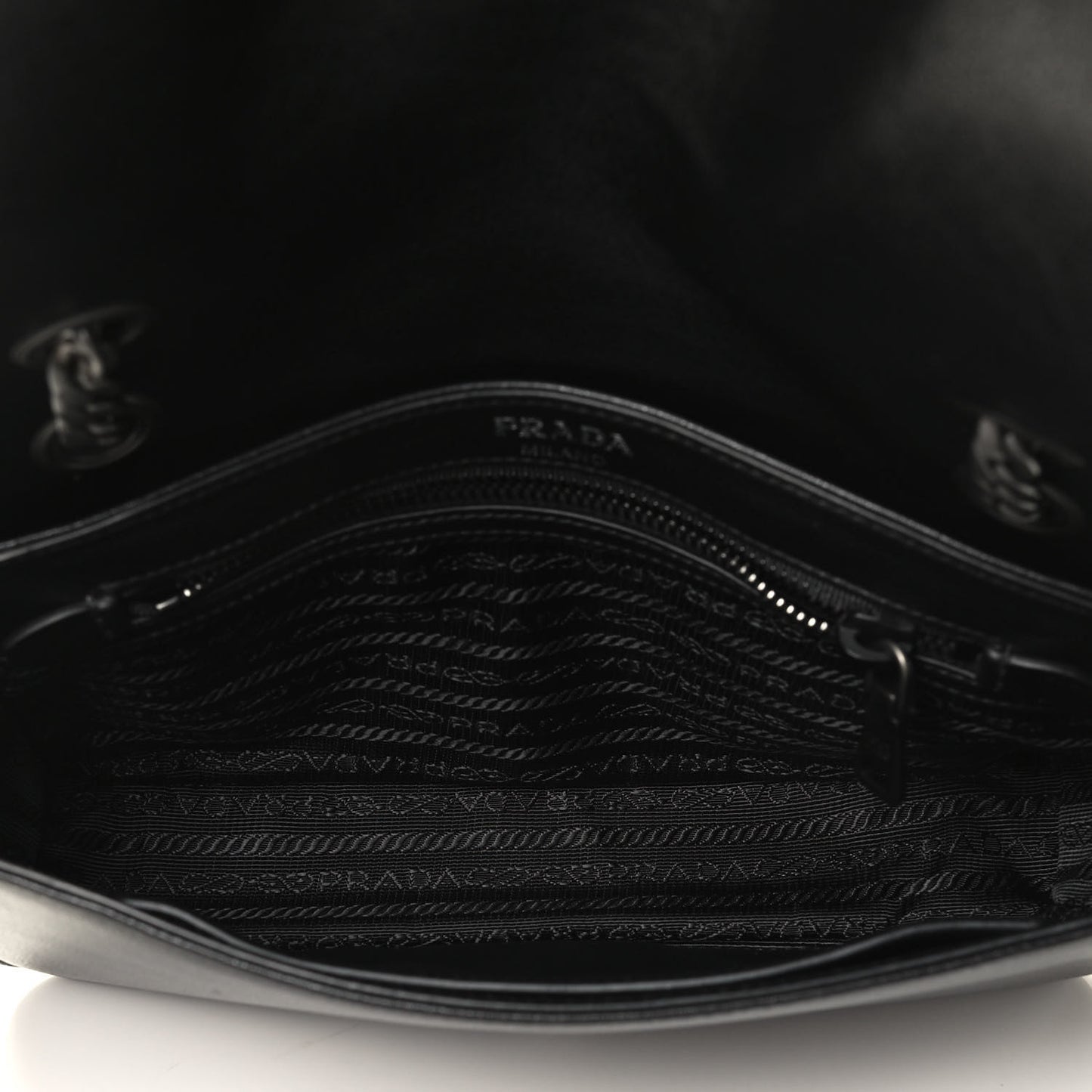Glace Calfskin Studded Crossbody White Black