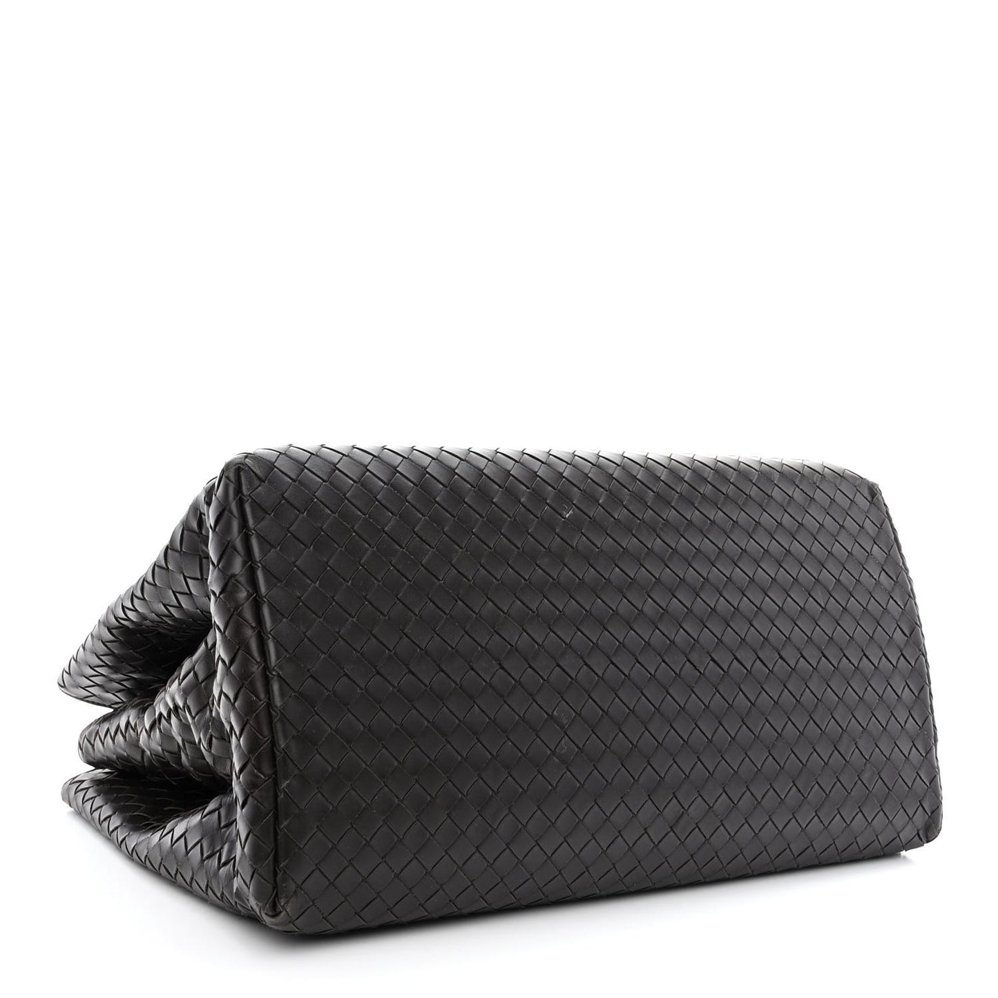 Nappa Intrecciato Medium Roma Tote Moro