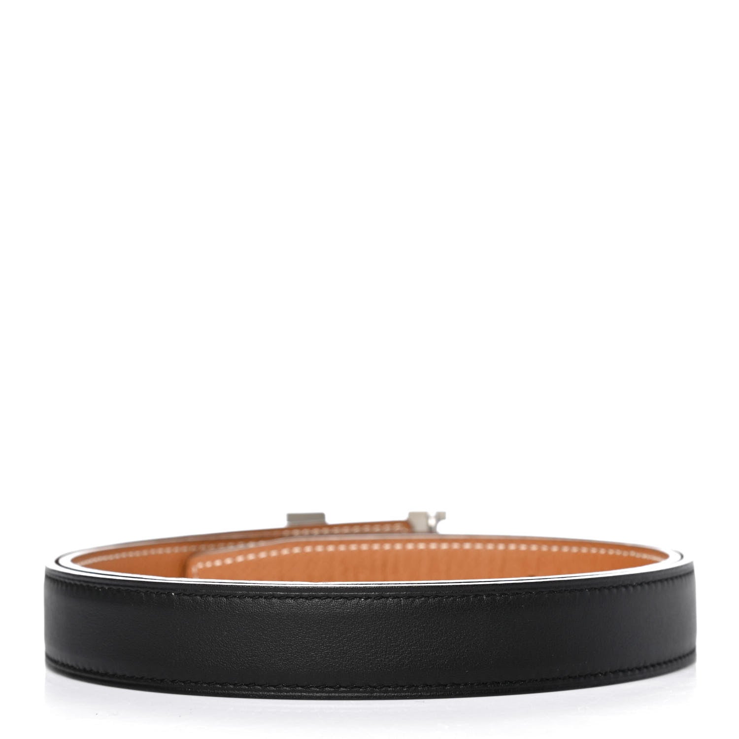 Hermes Swift Epsom 24mm Mini Constance H Belt 85 Black Gold 2 of 4