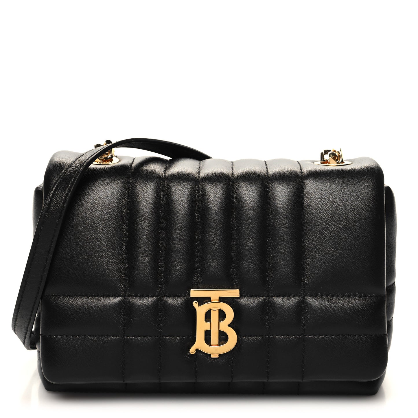 Lambskin Quilted Mini Lola Bag Black